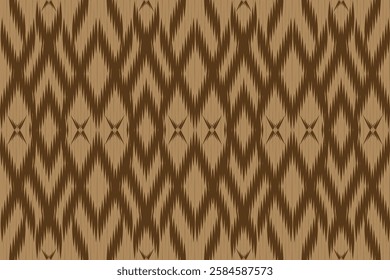 Geometric ethnic oriental details ikat seamless pattern traditional Design for background,carpet,wallpaper,clothing,wrapping,Batik,fabric,Vector illustration embroidery style. Sarong fabric pattern.