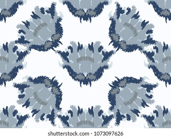 Geometric ethnic oriental ikat pattern. For background, textile, carpet, wallpaper, surface clothing, wrapping, batik, fabric. Traditional seamless tribal print.