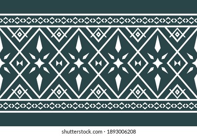 Patrón geométrico étnico oriental ikat tradicional Diseño para fondo, alfombra, papel pintado, ropa, envoltura, tela, ilustración vectorial.