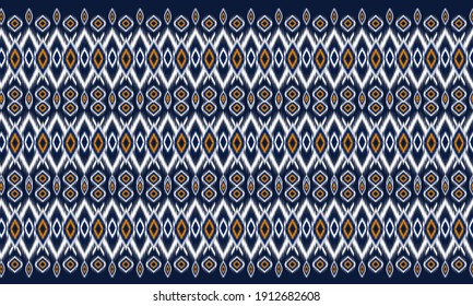 Geometrisches ethnisch-orientalisches Klimatmuster traditionelles Design für Hintergrund, Teppich, Tapete, Kleidung, Umhüllung, Batik, Stoff, Vektorgrafik.Stickereistil.