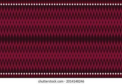 Geometric ethnic oriental ikat pattern traditional Design for background,carpet,wallpaper,clothing,wrapping,batic,fabric,vector illustration.embroidery style.