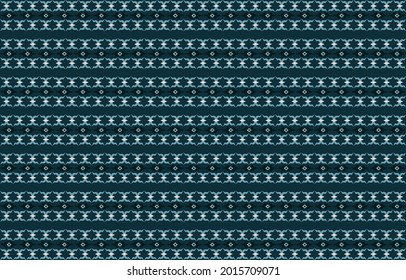 Geometric ethnic oriental ikat pattern traditional Design for background,carpet,wallpaper,clothing,wrapping,batic,fabric,vector illustration.embroidery style.