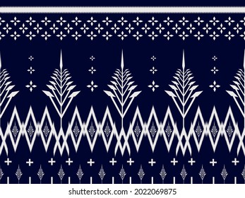 Geometric ethnic oriental ikat pattern traditional Design for background,wallpaper,surface,texture,clothing,fabric,carpet,wrapping.embroidery style.Vector illustration