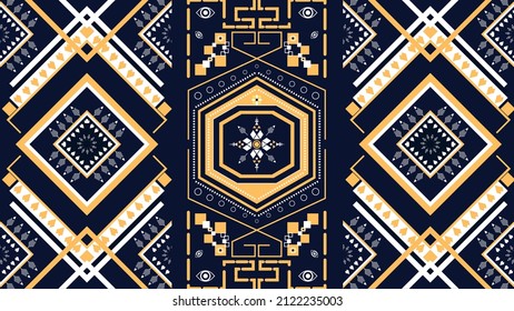 Geometrisches, ethnisch-orientalisches Klimatmuster traditionelles Design.Geometrisches, ethnisch-orientalisches Muster traditionelles Design für Hintergrund, Teppich, Tapeten, Kleidung, Umhüllung, Stoff, Stickerei.wave.line.Eps10