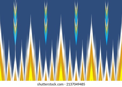 Geometric ethnic oriental ikat pattern traditional Using in fashion industry,background,rug,textile,carpet,wallpaper,clothing,wrapping,batik,fabric,vector illustration.embroidery style.