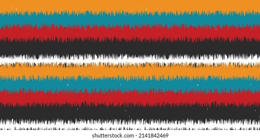 Geometric ethnic oriental ikat pattern traditional Design.Geometric ethnic oriental pattern traditional Design for background,carpet,wallpaper,clothing,wrapping,fabric,embroidery style.wave.line.Eps10