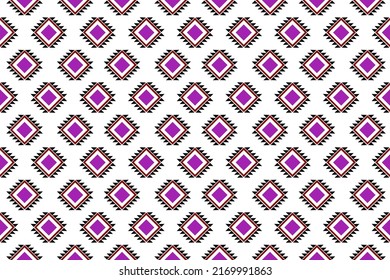 Geometrisches ethnisch-orientalisches Klimatmuster traditionelles Design für Hintergrund, Teppich, Tapete, Kleidung, Umhüllung, Batik, Stoff, Vektorgrafik.Stickereistil.