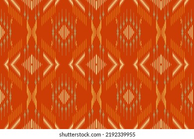 Geometrisches ethnisch-orientalisches Klimatmuster traditionelle Simple ikat Motive abstrakte Stamm Aztec Art Design für Hintergrund, Teppich, Tapete, Kleidung, Umhüllung, Batik, Gewebe, Vektorgrafik. Stickerei