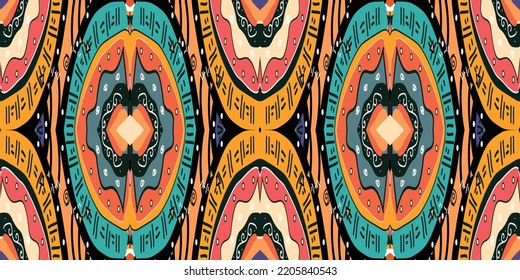 Geometric ethnic oriental ikat pattern traditional Design.Geometric ethnic oriental pattern traditional Design for background,carpet,wallpaper,clothing,wrapping,fabric,embroidery style.wave.line.Eps10