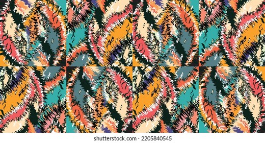 Geometric ethnic oriental ikat pattern traditional Design.Geometric ethnic oriental pattern traditional Design for background,carpet,wallpaper,clothing,wrapping,fabric,embroidery style.wave.line.Eps10