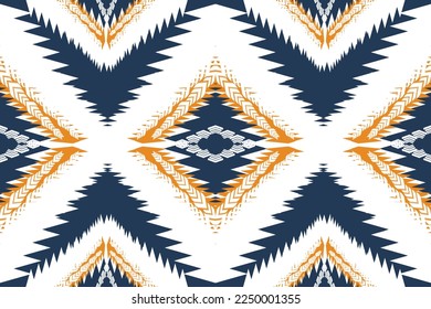 Geometrisches ethnisch-orientalisches Klimatmuster traditionelles Design für Hintergrund, Teppich, Tapeten, Kleidung, Umhüllung, Batik, Stoff, Vektorgrafik. Stickereistil.
