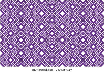 Geometric ethnic oriental ikat pattern traditional Design for background,carpet,wallpaper,clothing,wrapping,Batik,fabric,Vector illustration.embroidery style.