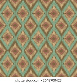 Geométrico étnico oriental ikat patrón tradicional Diseño para     fondo, alfombra, Fondo de pantalla, prendas de vestir, envoltura, Batik, tela, Ilustración vectorial.