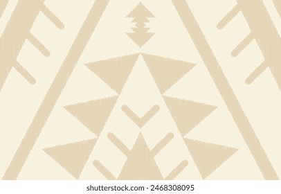 Geometric ethnic oriental ikat seamless pattern  color oriental. Aztec ornament print. Design for background ,curtain, carpet, wallpaper, clothing, wrapping, Batik, vector illustration.