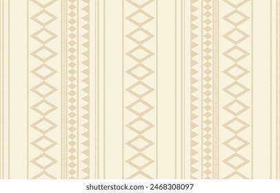 Geometric ethnic oriental ikat seamless pattern  color oriental. Aztec ornament print. Design for background ,curtain, carpet, wallpaper, clothing, wrapping, Batik, vector illustration.
