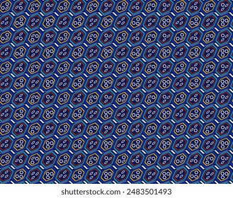Geometric ethnic oriental ikat seamless pattern								
traditional Design for								
background,carpet,wallpaper,clothing,wrapping,Batik,fabric,Vector illustration.embroidery style								

