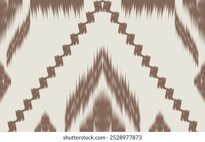 Geometric ethnic oriental ikat seamless pattern  color oriental. Aztec ornament print. Design for background ,curtain, carpet, wallpaper, clothing, wrapping, Batik, vector illustration.