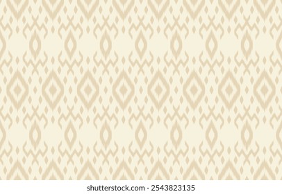 Geometric ethnic oriental ikat seamless pattern  color oriental. Aztec ornament print. Design for background ,curtain, carpet, wallpaper, clothing, wrapping, Batik, vector illustration.