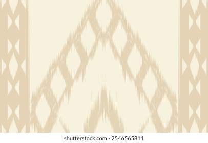 Geometric ethnic oriental ikat seamless pattern  color oriental. Aztec ornament print. Design for background ,curtain, carpet, wallpaper, clothing, wrapping, Batik, vector illustration.