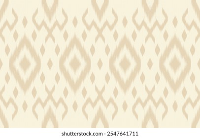 Geometric ethnic oriental ikat seamless pattern  color oriental. Aztec ornament print. Design for background ,curtain, carpet, wallpaper, clothing, wrapping, Batik, vector illustration.