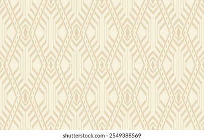Geometric ethnic oriental ikat seamless pattern  color oriental. Aztec ornament print. Design for background ,curtain, carpet, wallpaper, clothing, wrapping, Batik, vector illustration.