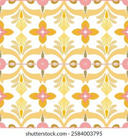 Geometric, ethnic oriental ikat seamless pattern treditional Design for background, carpet wallpaper, clothing, wrapping, batik, fabric, Vector illustration, embroidery style.  
