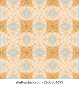 Geometric, ethnic oriental ikat seamless pattern treditional Design for background, carpet wallpaper, clothing, wrapping, batik, fabric, Vector illustration, embroidery style.  

