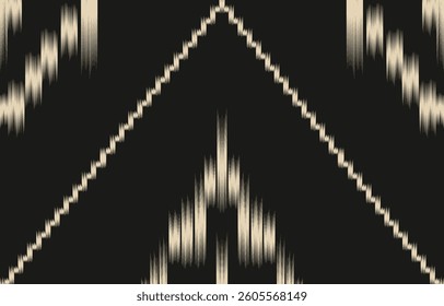Geometric ethnic oriental ikat seamless pattern  color oriental. Aztec ornament print. Design for background ,curtain, carpet, wallpaper, clothing, wrapping, Batik, vector illustration.