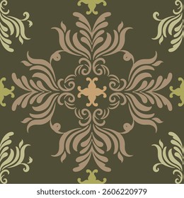 Geometric, ethnic oriental ikat seamless pattern treditional Design for background, carpet wallpaper, clothing, wrapping, batik, fabric, Vector illustration, embroidery style.  