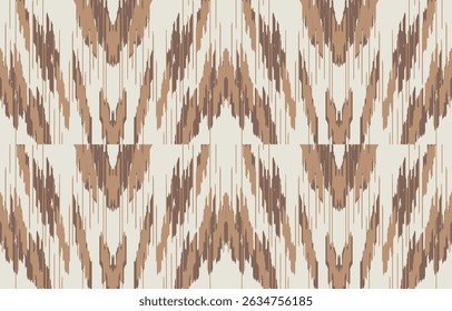 Geometric ethnic oriental ikat seamless pattern  color oriental. Aztec ornament print. Design for background ,curtain, carpet, wallpaper, clothing, wrapping, Batik, vector illustration.