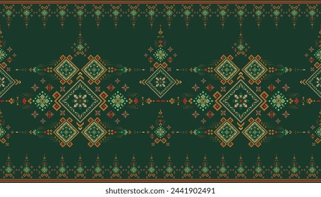 Geometric ethnic oriental iket seamless
pattern traditiona,carpet,
wallpaper.clothing.wrapping.batik.fabric.
vector.illustration.embroidery style.native.
textile.
african.mandalas.aztec.fabric