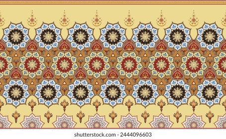 Geometric ethnic oriental iket seamless
pattern traditiona,carpet,
wallpaper.clothing.wrapping.batik.fabric.
vector.illustration.embroidery style.native.
textile.american.
african.mandalas.fabric