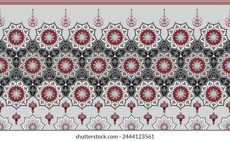 Geometric ethnic oriental iket seamless
pattern traditiona,carpet,
wallpaper.clothing.wrapping.batik.fabric.
vector.illustration.embroidery style.native.
textile.american.
african.mandalas.aztecfabric