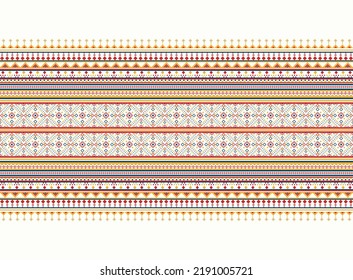 Geometric ethnic oriental pattern background. Design for texture, wrapping, clothing, batik, fabric, wallpaper and background. Pattern embroidery design.