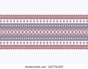 Geometric ethnic oriental pattern background. Design for texture, wrapping, clothing, batik, fabric, wallpaper and background. Pattern embroidery design.
