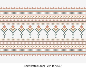Arrière-plan géométrique motif ethnique oriental. Motif de design dans le style boho. Conception pour texture, emballage, vêtements, batik, tissu, fond d'écran et arrière-plan. Motif de broderie.
