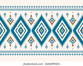 Geometric ethnic oriental pattern background. Design for texture, wrapping, clothing, batik, fabric, wallpaper and background. Pattern embroidery design.