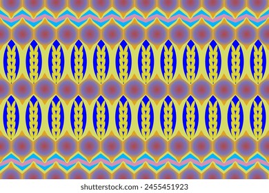 Geometric ethnic oriental pattern. Design for clothing, fabric, napkin and etc.