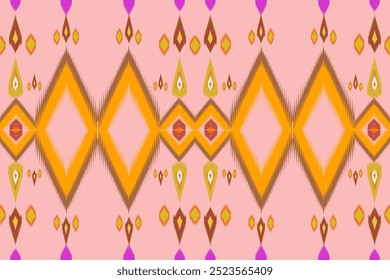 Patrón geométrico étnico oriental. Diseño para el fondo, Fondo de pantalla, ropa, tela. Ilustración vectorial.