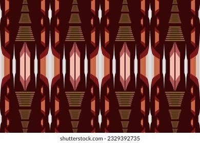 Geometric ethnic oriental pattern ikat pattern traditional tribal African geometric vector ikat pattern. Folk embroidery, Indian, Scandinavian, Gypsy, Mexican, African rug, wallpaper.