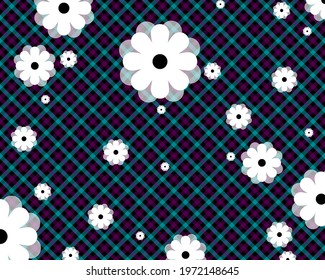 Geometric ethnic oriental pattern traditional Design for background,carpet,wallpaper.clothing,wrapping,Batik fabric,Vector illustration.embroidery style.