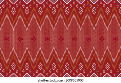 Geometric ethnic oriental pattern traditional background. For carpet, wallpaper, clothing, wrapping, batik, fabric, home decoration, Vector illustration embroidery style