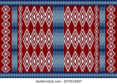 geometric ethnic oriental pattern traditional design for fabric, carpet, wallpaper, clothing, wrapping, fabric