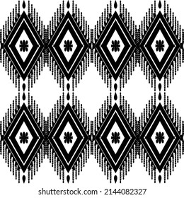 Geometrisches ethnisch-orientalisches Muster, traditionelles Design für Hintergrund.