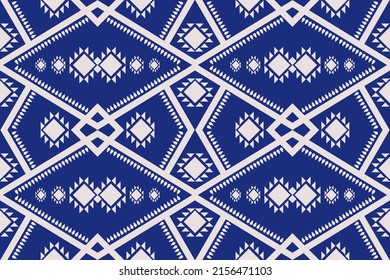Geometric ethnic oriental pattern traditional Design for background,carpet,wallpaper,clothing,wrapping,fabric,Vector illustration.embroidery style.