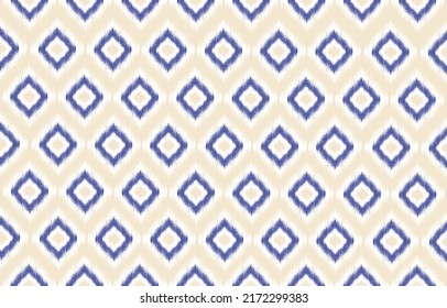Geometric ethnic oriental pattern traditional background. For carpet, wallpaper, clothing, wrapping, batik, fabric, home decoration, Vector illustration embroidery style.