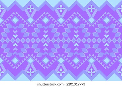 Geometric ethnic oriental pattern traditional Design for background,carpet,wallpaper,clothing,wrapping,fabric,Vector illustration.embroidery style.