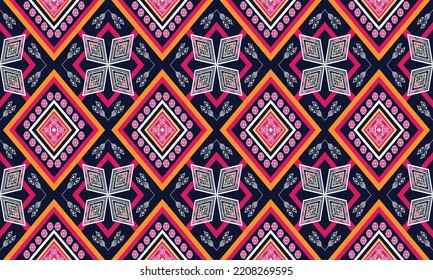 Geometric ethnic oriental pattern traditional Design.