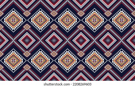 Geometric ethnic oriental pattern traditional Design.