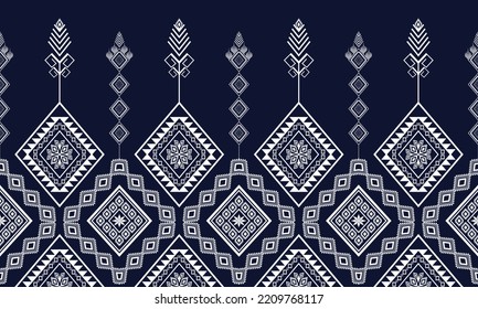 Geometric ethnic oriental pattern traditional Design.